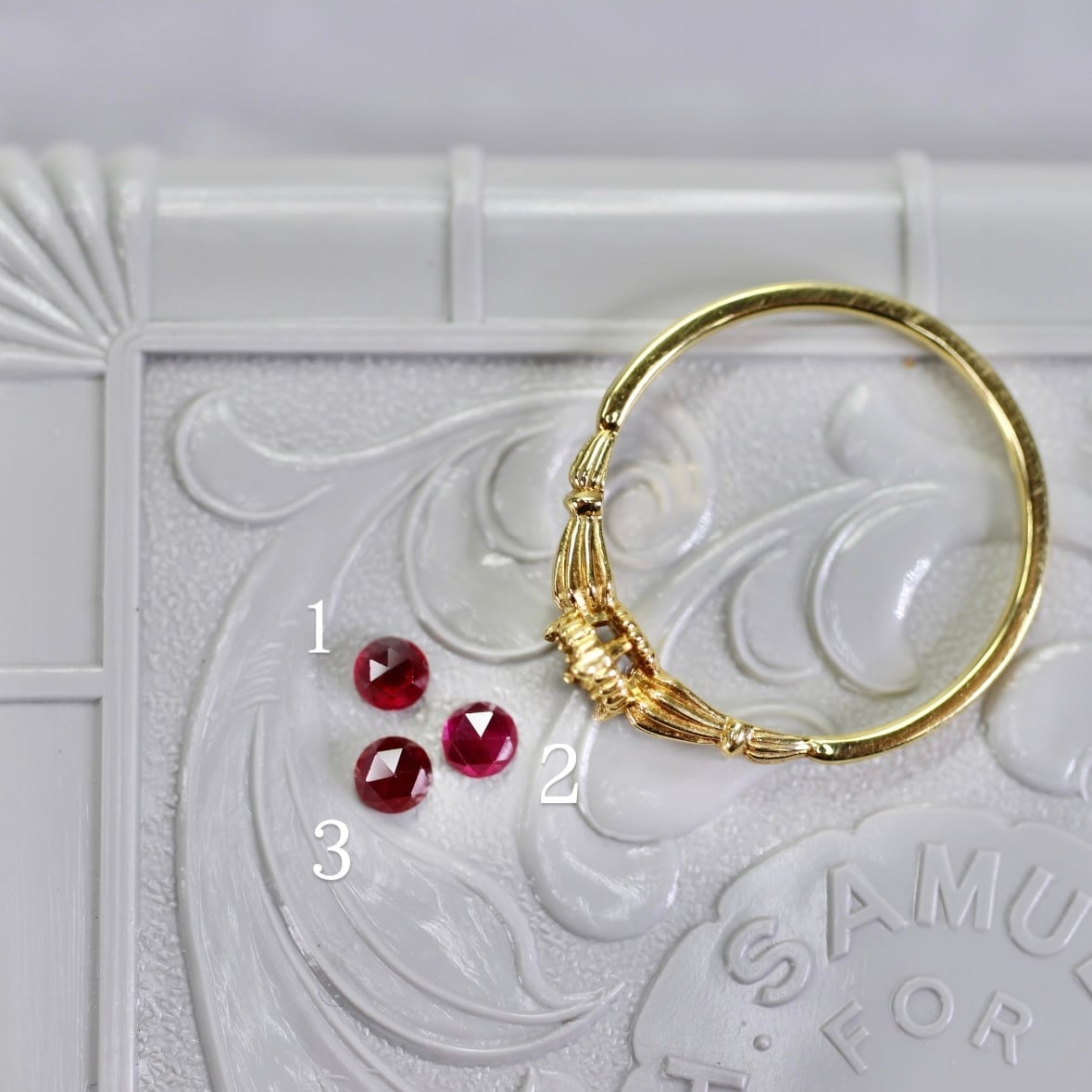 ルビー ローズカット 2.7~2.8mm【MJ2736】