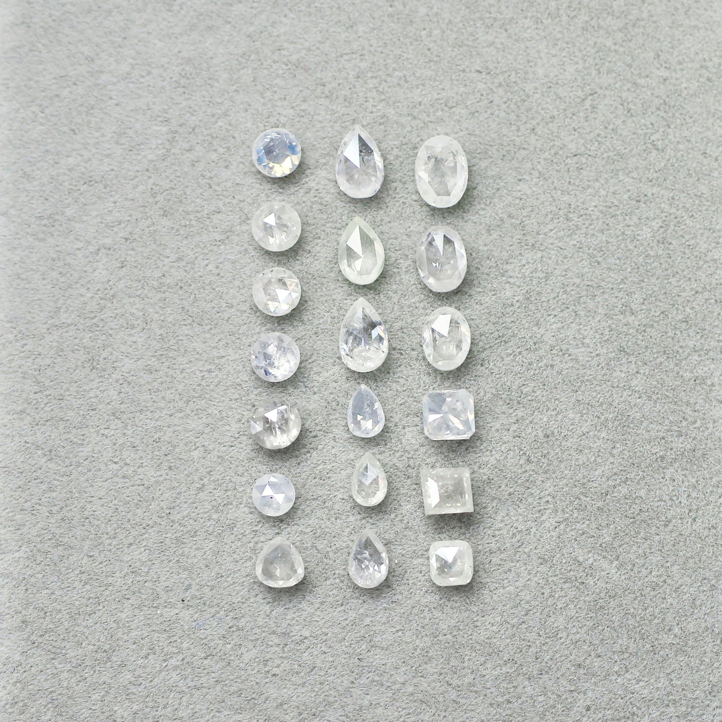 ダイヤモンド 0.250ct スクエアカット 3.2mm×3.0mm×2.5mm【MJ2610】18