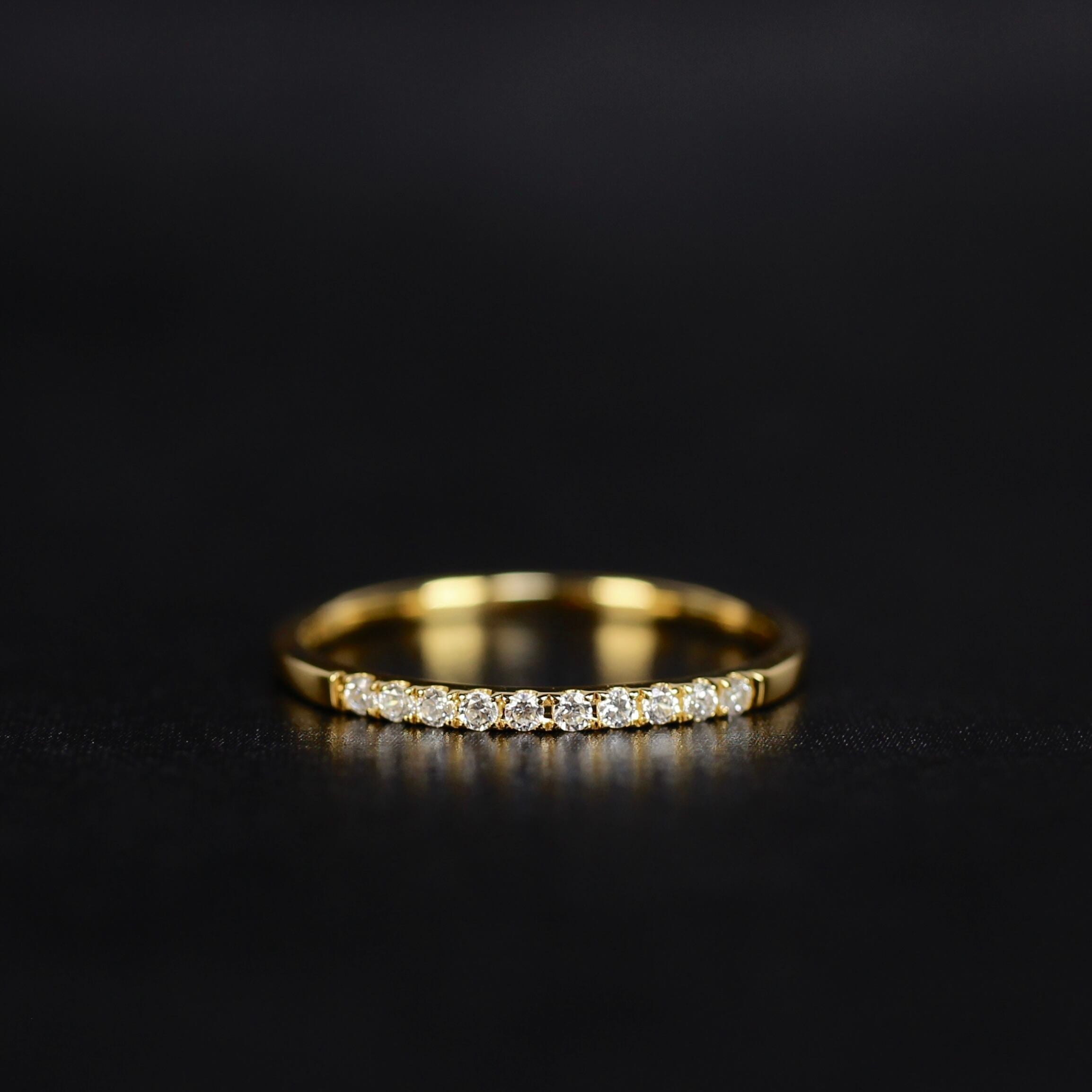 Nocturne - Nuit | ハーフエタニティ ダイヤモンド 0.10ct VS