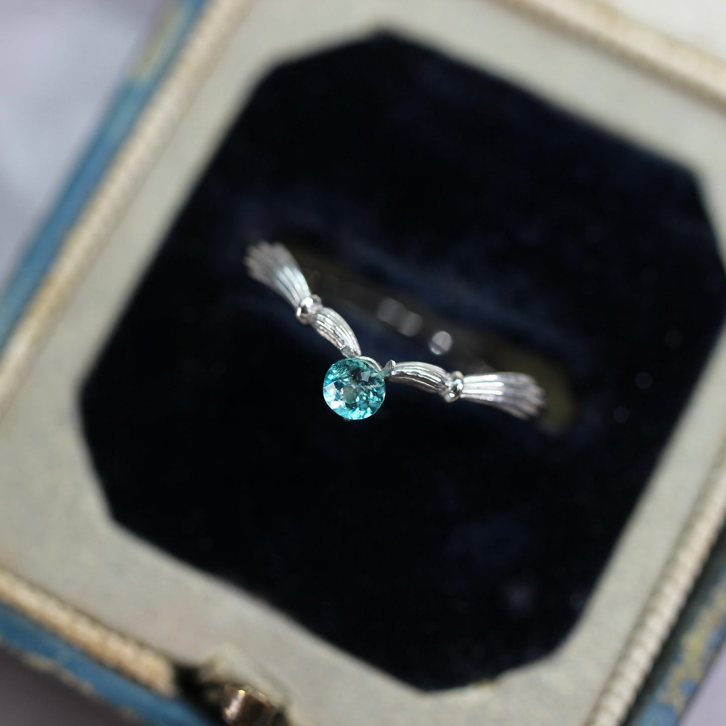 グランディディエライト 0.15ct ラウンドカット 3.3mm×3.3mm×2.4mm【MJ2771】