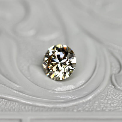 シャンパンブラウンダイヤモンド 0.511ct  VS-2 Very Good ラウンドブリリアントカット 【MJ2679】