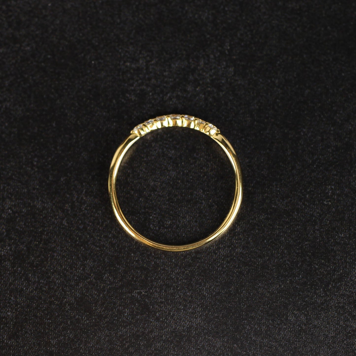 Nocturne - Vega | ハーフエタニティ ダイヤモンド 0.15ct VSクラス K10 K18 Pt900【MJ2921】