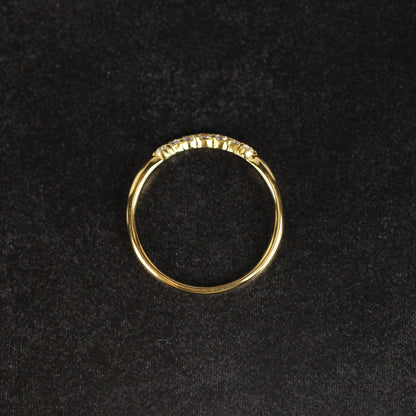 Nocturne - Vega | ハーフエタニティ ダイヤモンド 0.15ct VSクラス K10 K18 Pt900【MJ2921】