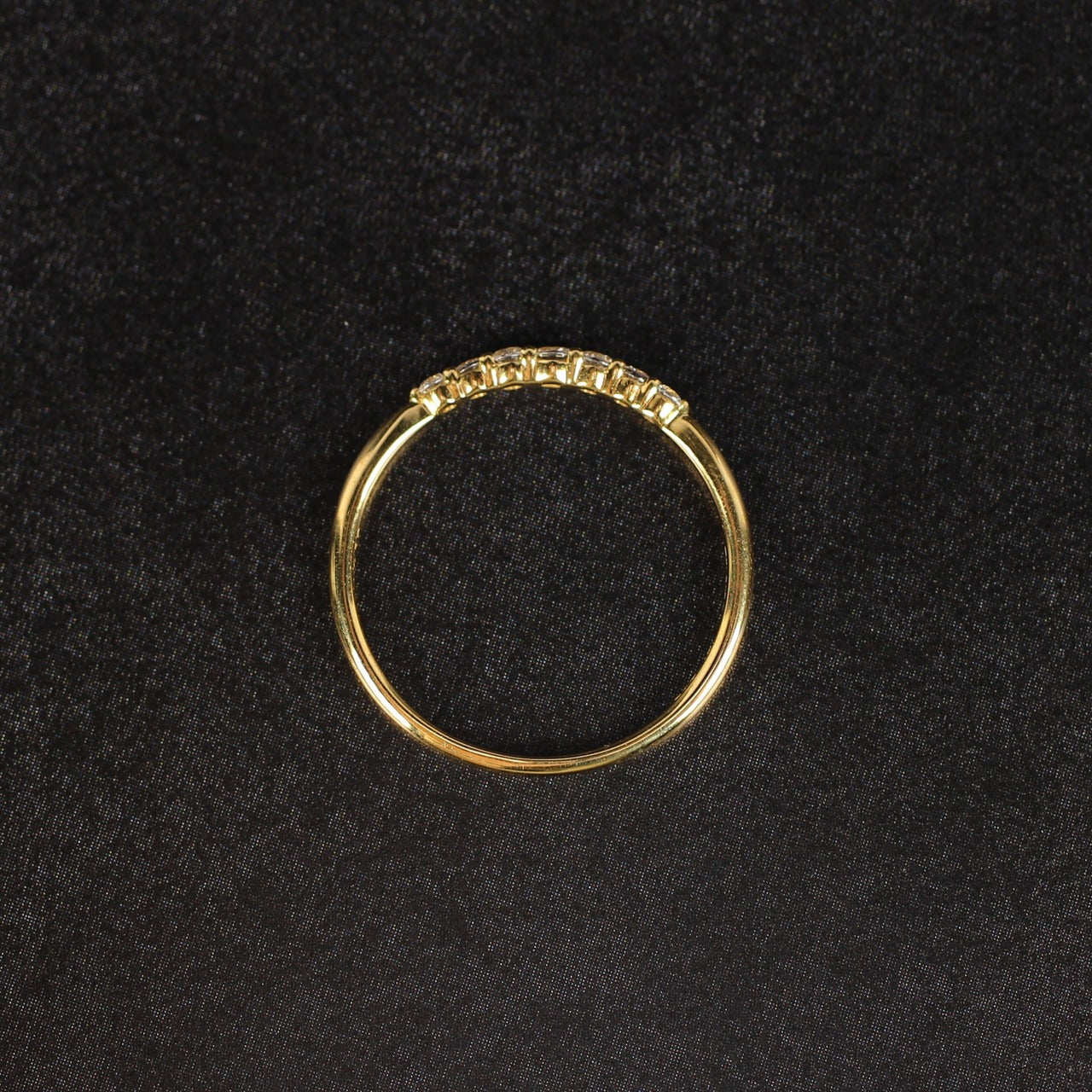 Nocturne - Altair | ハーフエタニティ ダイヤモンド 0.15ct VSクラス K10 K18 Pt900【MJ2922】