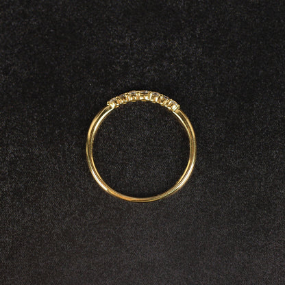 Nocturne - Altair | ハーフエタニティ ダイヤモンド 0.15ct VSクラス K10 K18 Pt900【MJ2922】