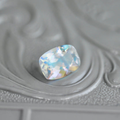 アンデシンラブラドライト 0.71ct 5×7mm マラウイ産 レインボームーンストーン 【MJ2451】