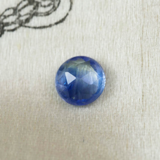 バイカラーサファイア 0.30ct ローズカット 4.0mm×4.0mm×1.9mm【MJ2869】