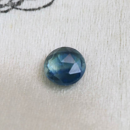 バイカラーサファイア 0.24ct ローズカット 3.6mm×3.6m×1.8mm【MJ2870】