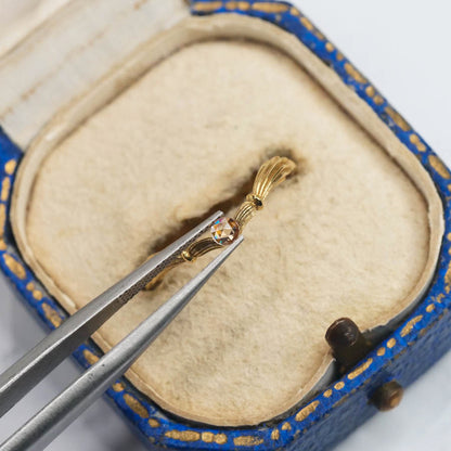ナチュラルダイヤモンド 0.07ct ローズカット 2.6mm×2.6mm×1.2mm【MJ3066】