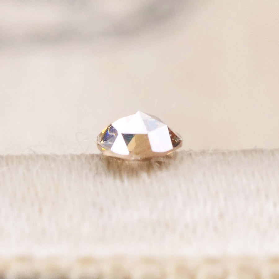 ナチュラルダイヤモンド 0.09ct ローズカット 2.8mm×2.8mm×1.4mm【MJ3069】