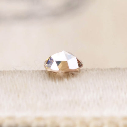 ナチュラルダイヤモンド 0.09ct ローズカット 2.8mm×2.8mm×1.4mm【MJ3069】