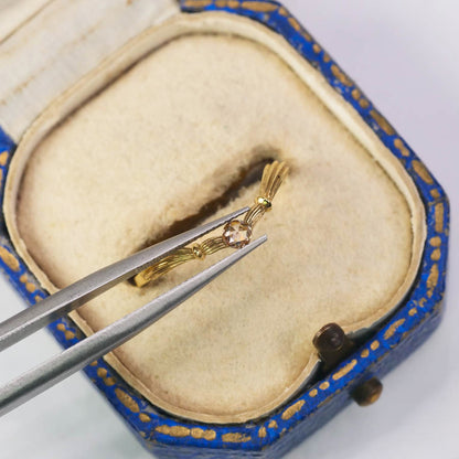 ナチュラルダイヤモンド 0.09ct ローズカット 2.8mm×2.8mm×1.4mm【MJ3069】