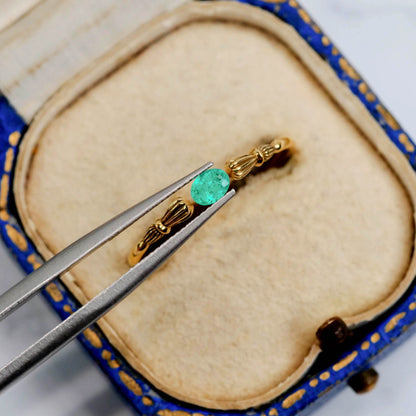 パライバトルマリン ブラジル産 0.15ct オーバルカット 4.0mm×2.9mm×1.8mm【MJ3080】
