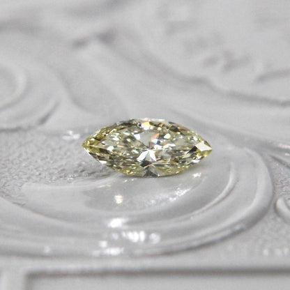ダイヤモンド 0.20ct マーキスカット 6.3mm×2.9mm×1.8mm【MJ2917】