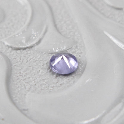 サファイア 0.09ct ラウンドカット 2.7mm×2.7mm×1.4mm【MJ2986】