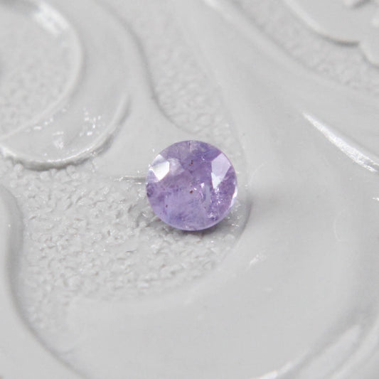 サファイア 0.11ct ラウンドカット 2.9mm×2.9mm×1.7mm【MJ2988】