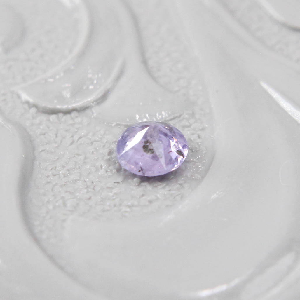 サファイア 0.11ct ラウンドカット 2.9mm×2.9mm×1.7mm【MJ2988】