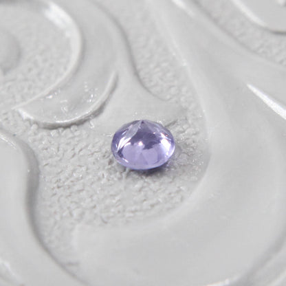 サファイア 0.12ct ラウンドカット 2.7mm×2.7mm×1.9mm【MJ2995】