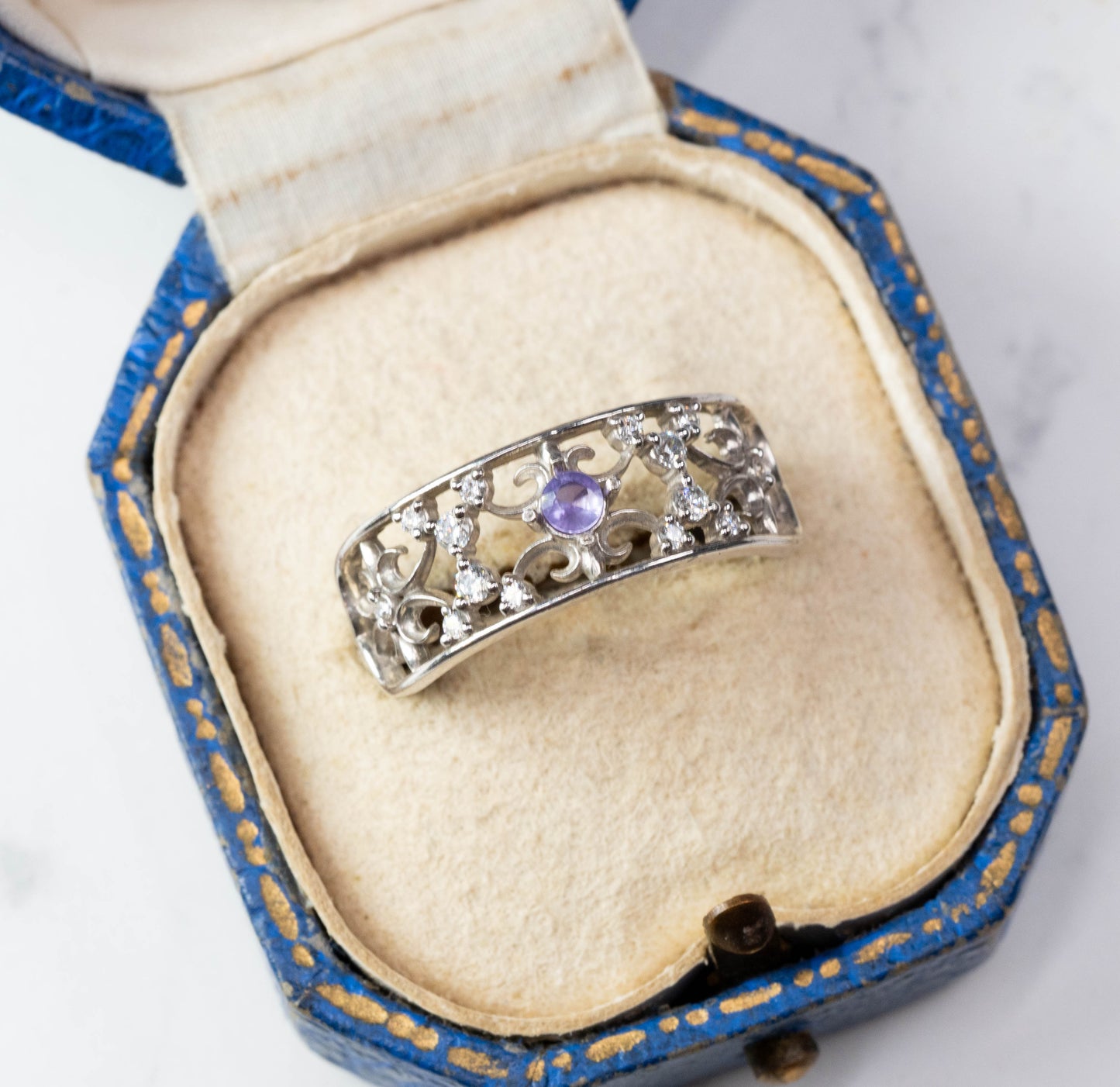 サファイア 0.09ct ラウンドカット 2.7mm×2.7mm×1.4mm【MJ2986】