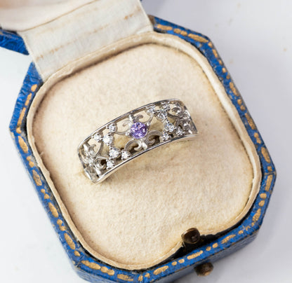 サファイア 0.12ct ラウンドカット 2.7mm×2.7mm×1.9mm【MJ2990】
