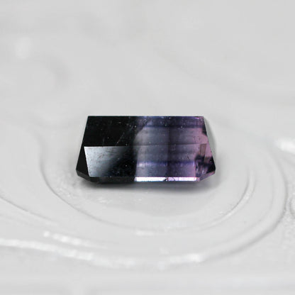 バイカラートルマリン 1.19ct エメラルドカット 7.8mm×4.4mm×3.7mm【MJ3145】
