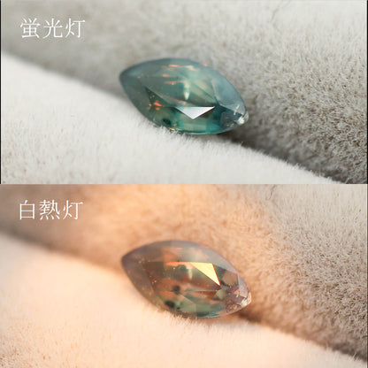 アレキサンドライト 0.25ct マーキスカット 5.7mm×3.0mm×2.0mm【MJ3147】