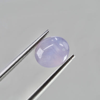 成長線入りスターサファイア 1.52ct カボションカット 7.1mm×6.2mm×3.6mm【MJ2934】