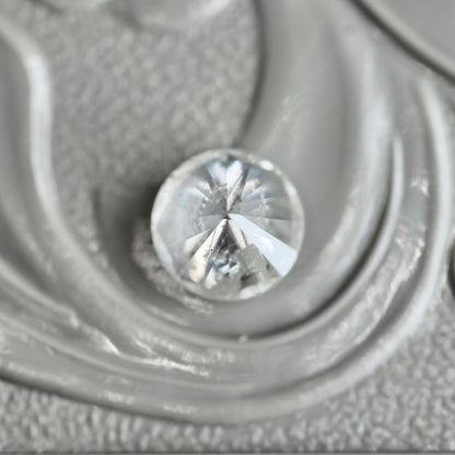 ソルトアンドペッパーダイヤモンド 0.57ct 5.1mm 【MJ2438】