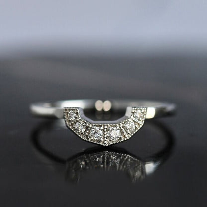 トラペゾイドリング ダイヤモンド 0.07ct VSクラス 【MJ2500】