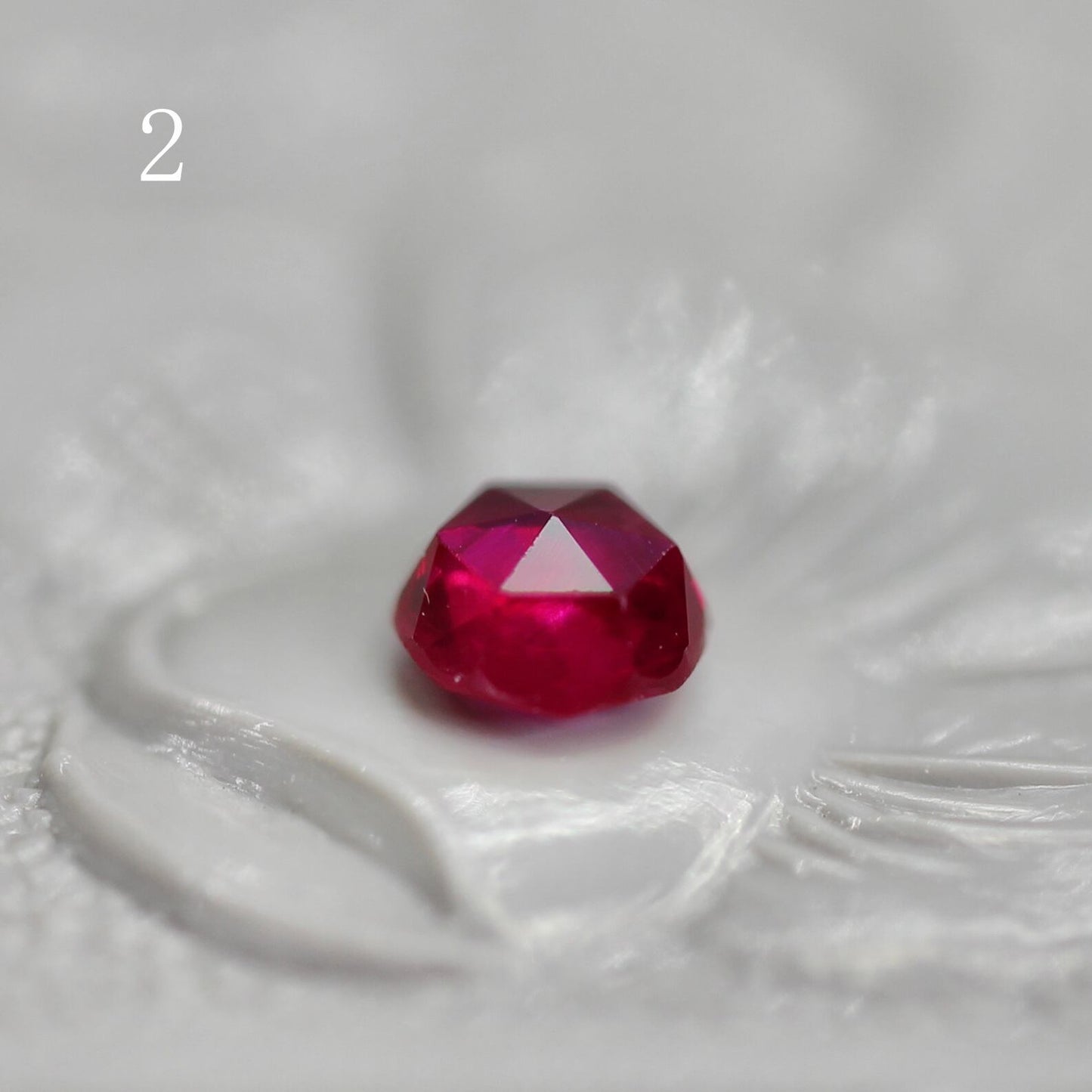 ルビー ローズカット 2.7~2.8mm【MJ2736】