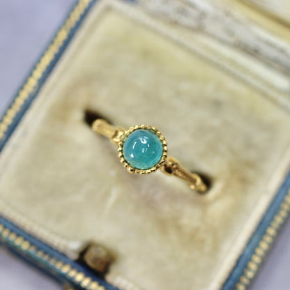 グランディディエライト 0.55ct カボションカット  5.0mm×5.0mm×2.7mm【MJ2739】