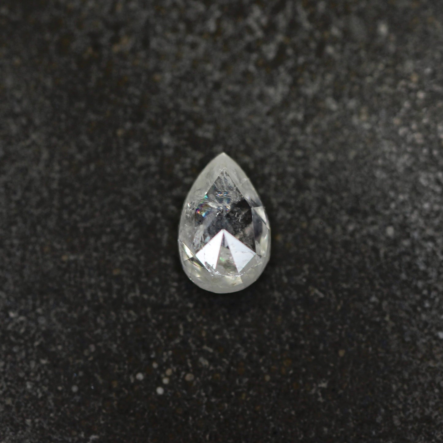 ダイヤモンド 0.195ct ペアシェイプカット 4.9mm×3.2mm×1.7mm【MJ2610】10