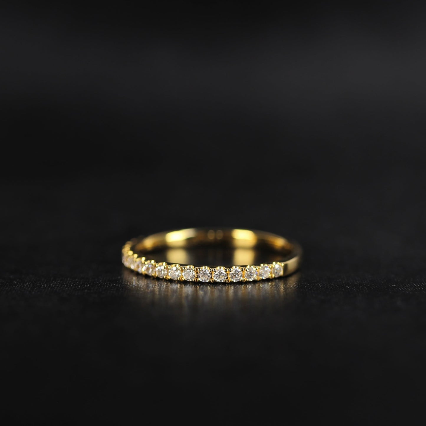 Nocturne - Ray | ハーフエタニティ ダイヤモンド 0.25ct VSクラス K10 K18 Pt900【MJ2925】