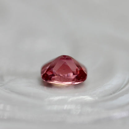 パパラチアサファイア 0.20ct クッションカット 3.5mm×3.0mm×2.2mm ソーティング付き【MJ2745】