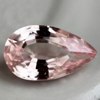 パパラチアサファイア 0.250ct 3mm×5mm ペアシェイプカット ソーティング付き【MJ2431】