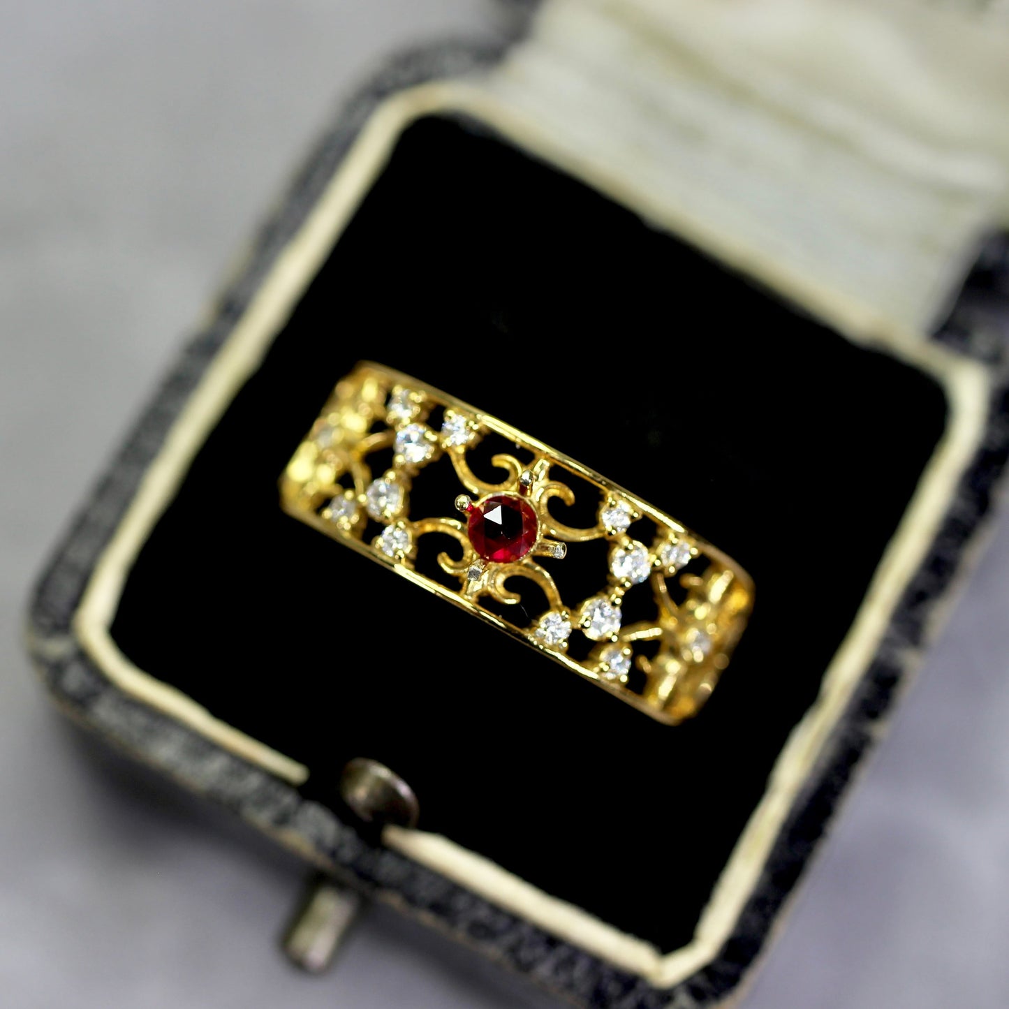 ルビー ローズカット 2.7~2.8mm【MJ2736】