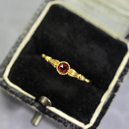 ルビー ローズカット 2.7~2.8mm【MJ2736】