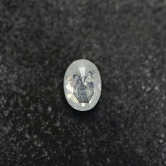 ダイヤモンド 0.260ct オーバルローズカット 4.7mm×3.5mm×2.2mm【MJ2610】14