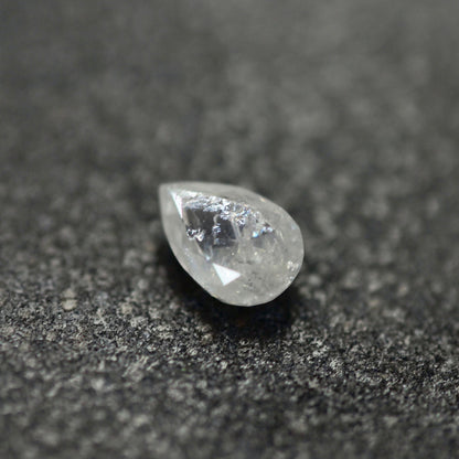 ダイヤモンド 0.095ct ペアシェイプカット 3.5mm×2.4mm×1.6mm【MJ2610】12