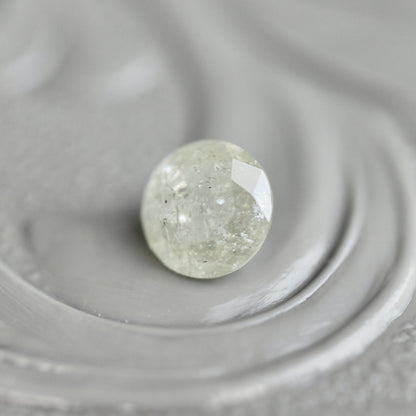 ソルトアンドペッパーダイヤモンド 0.3ct 4.2mm 【MJ2444】