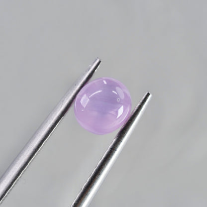 成長線入りスターサファイア 1.18ct カボションカット 5.5mm×4.9mm×3.7mm【MJ2939】