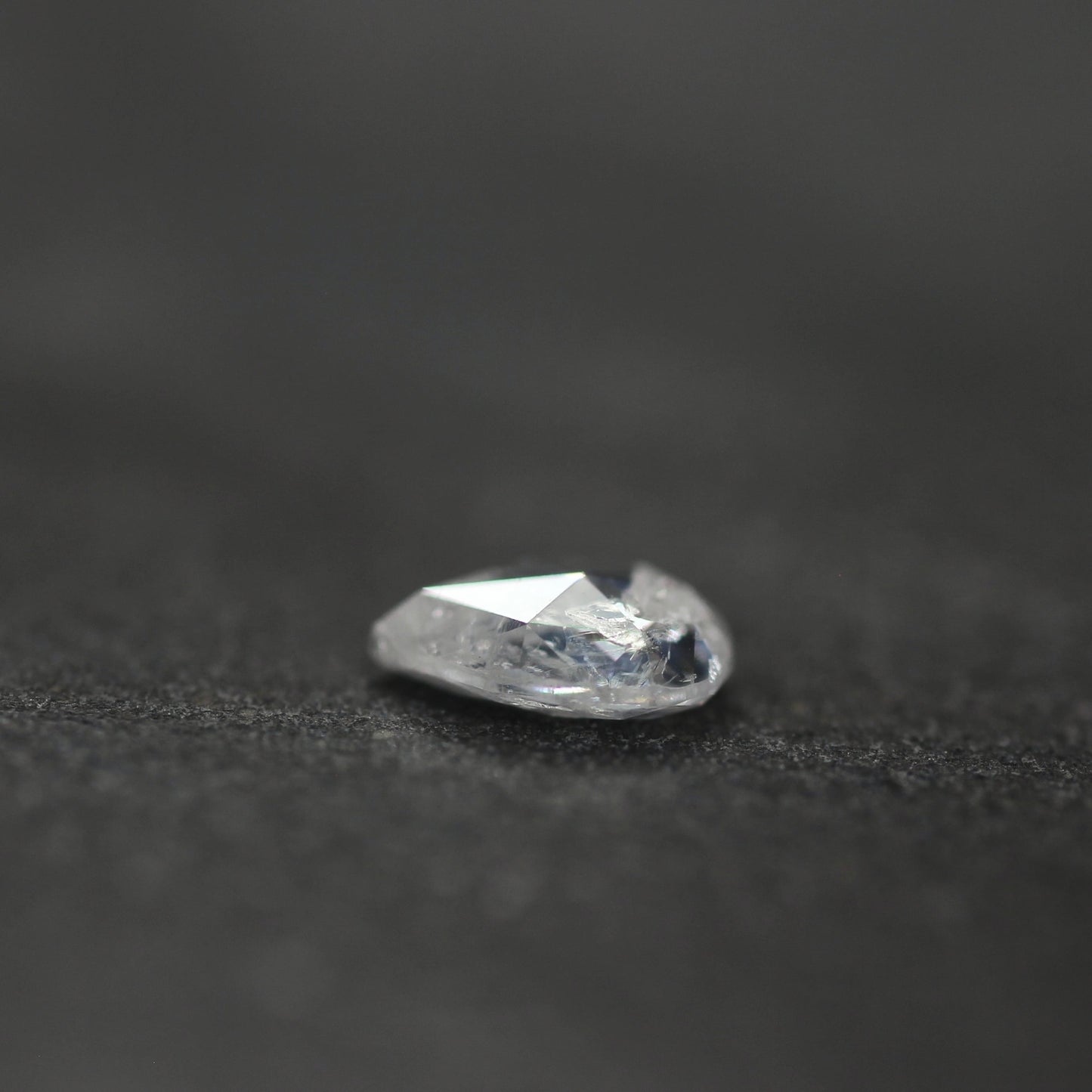 ダイヤモンド 0.195ct ペアシェイプカット 4.9mm×3.2mm×1.7mm【MJ2610】10