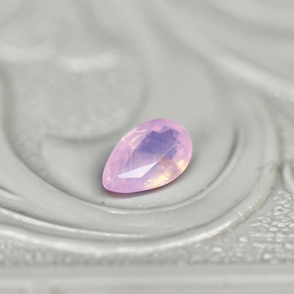 ペアシェイプカット シルキーパープルピンクサファイア　0.26ct  4.7mm×2.9mm×1.7mm 【MJ2522】