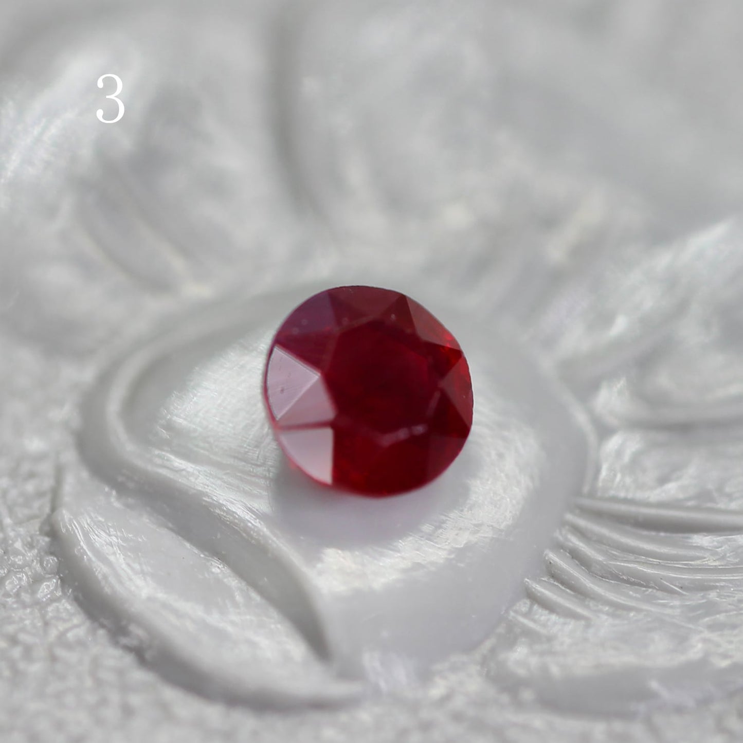 ルビー ローズカット 2.7~2.8mm【MJ2736】