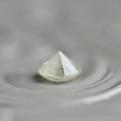 ソルトアンドペッパーダイヤモンド 0.3ct 4.2mm 【MJ2444】