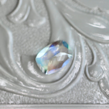 アンデシンラブラドライト 0.71ct 5×7mm マラウイ産 レインボームーンストーン 【MJ2451】