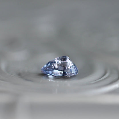 バイカラーサファイア 0.2ct  4×3mm ペアシェイプカット 【MJ2459】