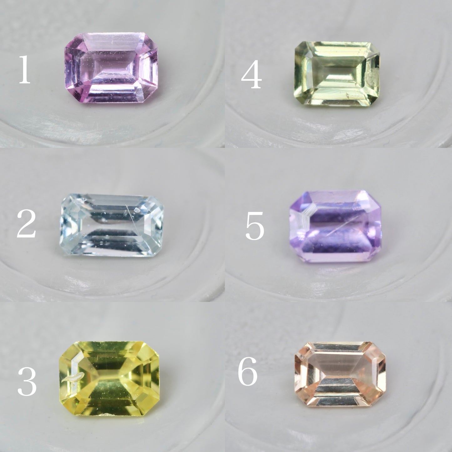 【期間・数量限定特別価格】サファイア エメラルドカット【MJ3024】