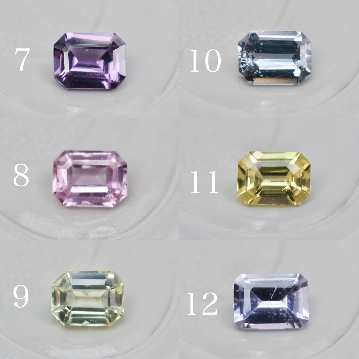 【期間・数量限定特別価格】サファイア エメラルドカット【MJ3024】