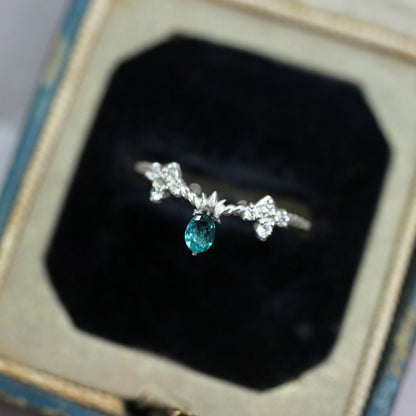 グランディディエライト 0.12ct オーバルカット 3.8mm×2.8mm×1.7mm【MJ2770】